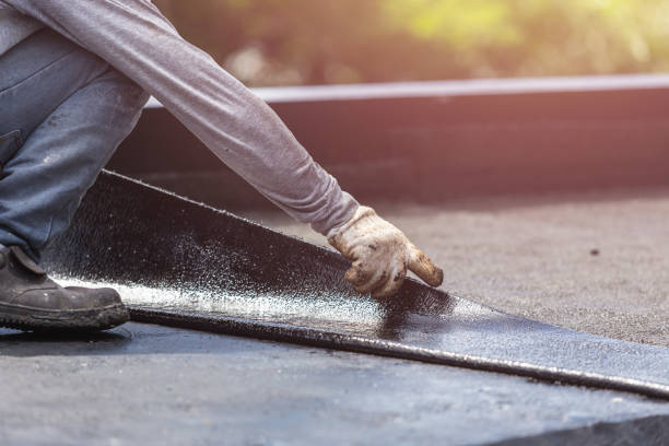 Professional Basement Waterproofing technician working in Farmingville, NY
